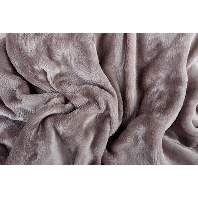 Sleep-well Prostěradlo z mikroflanelu světle šedé 140x200
