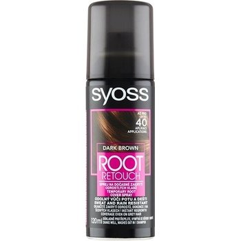 Syoss Root Retoucher tmavě hnědý sprej na odrosty 120 ml