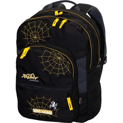 Tashev Outdoors Раница за училище ТАШЕВ ABC Spider Черно/Жълто
