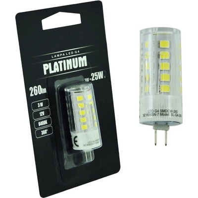Goldlux Platinum led žiarovka 1x3 W 6400 K G4 306623