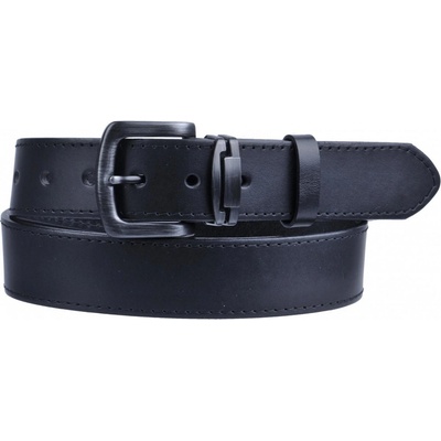 Penny Belts pánský kožený černý pásek 9-1-60 dlouhý