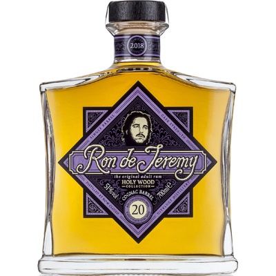 Ron de Jeremy Holywood Collection Cognac Barrel 20y 51% 0,7 l (holá láhev)