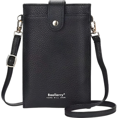 HARAHU Портфейл през рамо Baellerry VA-35739 - Черна KP35739 (VA-35739)