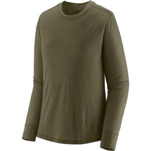 Patagonia Дамско мериносово термобельо Patagonia Women's L/S Cap Cool Merino Shirt Merino shirt - Basin Green - размер XS (116-7225-1811)