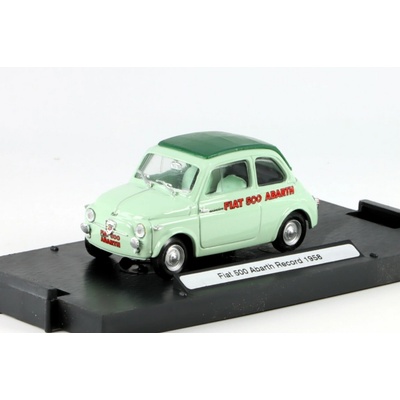 BRUMM Fiat 500 Abarth Record 1958 časopis s modelem 1:43