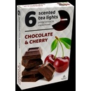 Admit Tea Lights Chocolate-Cherry 6 ks