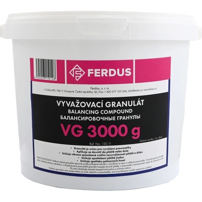 Vyvažovací granulát (prášek) VG 3000g