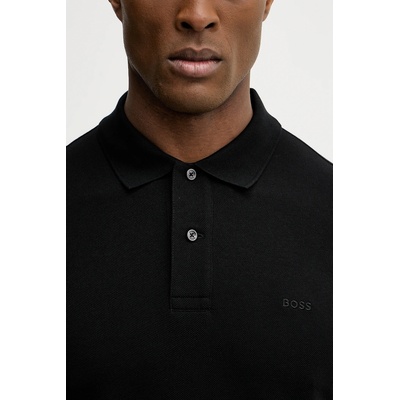 BOSS Памучна тениска с яка BOSS Pallas (50553564)