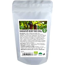 Zelené Drahokamy Kakaové boby Peru BIO celé 500 g