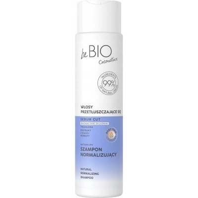 beBIO Greasy Hair tekutý organický šampón na mastné vlasy 300 ml