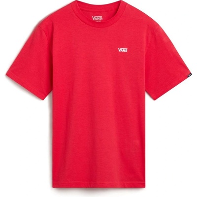 VANS BOYS LEFT CHEST TEE Racing Red
