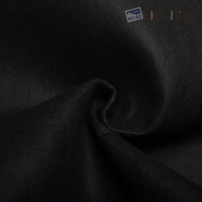 Filc čierny 3 mm - šírka 100 cm