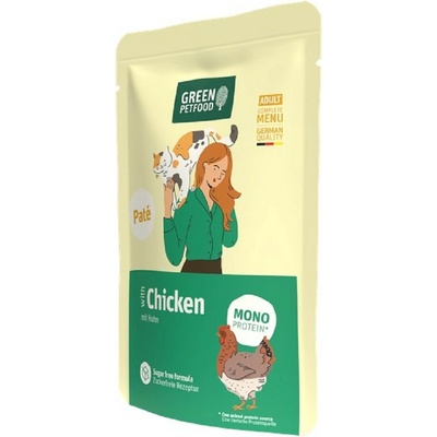 Green Petfood GPF Paté with Chicken cat 85 g