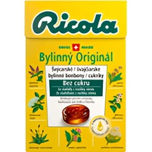 Ricola Bylinný Originál Bonbóny bez cukru 4x40 g