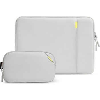 Tomtoc puzdro Recycled Sleeve with Pouch pre Macbook Pro 14" M1/M2/M3/M4 Gray A13D2GV