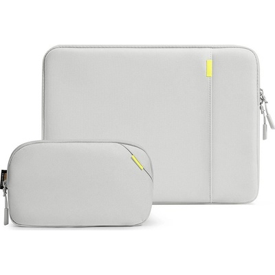 Tomtoc puzdro Recycled Sleeve with Pouch pre Macbook Pro 14" M1/M2/M3/M4 Gray A13D2GV