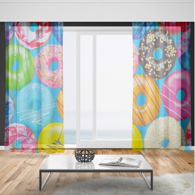 IMPAR Záclony Donuts (Rozměr záclony: 150x250)
