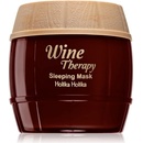 Holika Wine Therapy nočná maska proti vráskam Red Wine 120 ml