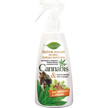 Bione Cosmetics BIO Cannabis bylinné mazanie se silou Kaštanu koňského 260 ml