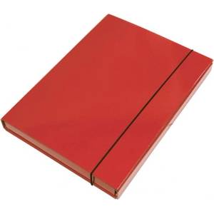 Optima Кутия за папки OPTIMA A/4 с гръбнак 3 cm червена 22491 (22491)
