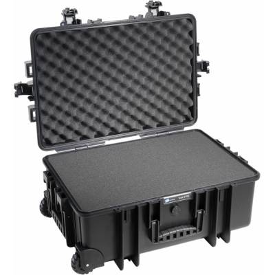 B&W Outdoor Case 6700 with pre-cut foam SI black