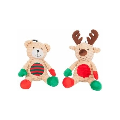 Flamingo Vianočná hračka menčestrová 18 cm