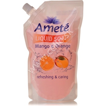 Ameté Mango & Orange tekuté mydlo náhradná náplň 500 ml