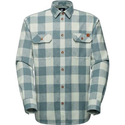 MAMMUT Мъжка риза с копчета Mammut Tamaro Longsleeve Shirt - Silver Sage / Strata - размер XXL (033-2875-0215)