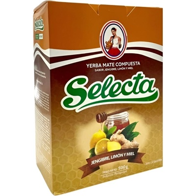 Selecta Yerba Maté Zázvor citron a med 500 g