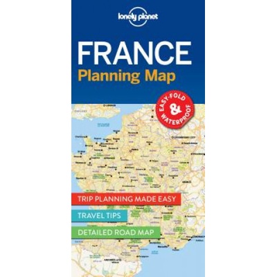 Lonely Planet France Planning Map Lonely Planet Sheet map