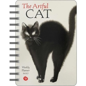 Andrews McMeel Publishing Artful Cat 2027 Weekly Planner Calendar | Endre Penovac