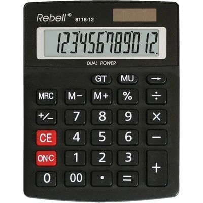 Настолен калкулатор Rebell RE-8118-12 BX (RE-8118-12 BX)