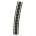 Fleischmann 9136 Извита релса R4 430 mm 15° 1: 160 /N/
