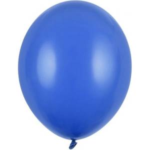 Party Deco Пастелен латексов балон - син - 30 см (sb14p-083c)