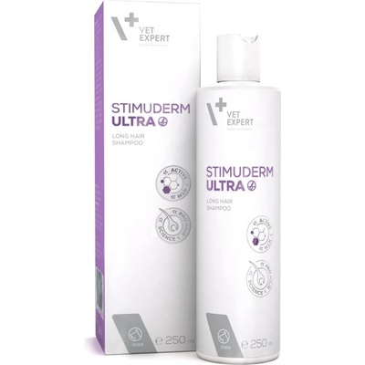 VetExpert Vet Expert Stimuderm Ultra Long Hair Shampoo 250ml за породи с дълъг косъм против падане на козина и aлопеция