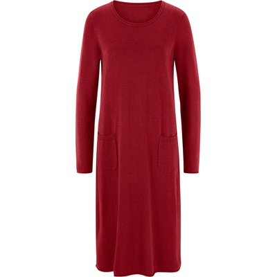 heine Плетена рокля червено, размер 48