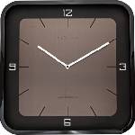 NeXtime Стенен часовник Square Wall черен (3518ZW)
