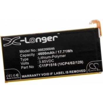 Image 1 of VHBW Батерия за Asus ZenFone 3 Ultra / ZU680KL, 4600 mAh (888200046)