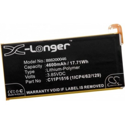 VHBW Батерия за Asus ZenFone 3 Ultra / ZU680KL, 4600 mAh (888200046)