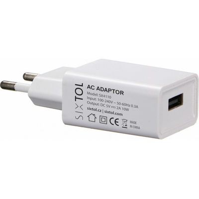 SIXTOL Univerzální USB síťový adaptér 5V/2A, pro difuzéry Car Flame, Bloom a Honey
