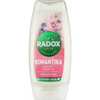 Radox sprchový gél Romantika Orchidea a Čučoriedka 225 ml