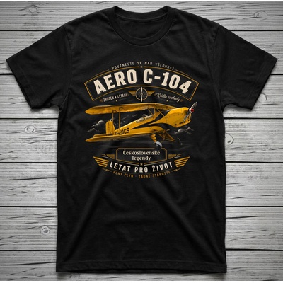 STRIKER Tričko AERO C-104 Černá