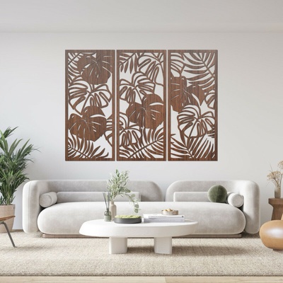 Tropické listy monstera a papraď - LIBOGA 4491 HDF0533