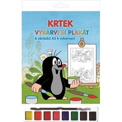 Krtek: Vybarvi si plakát