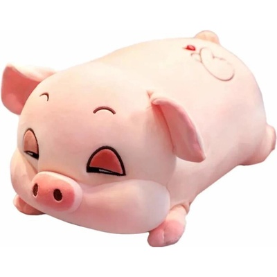DAMPOD SHOP Plyšový vankúš maskot prasiatko ružová 40 cm