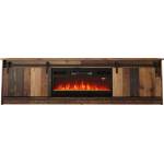 Cama meble RTV GRANERO + шкаф за камина 200x56.7x35 старо дърво (GRANERO+KOM OLD)