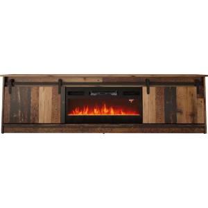 Cama meble RTV GRANERO + шкаф за камина 200x56.7x35 старо дърво (GRANERO+KOM OLD)