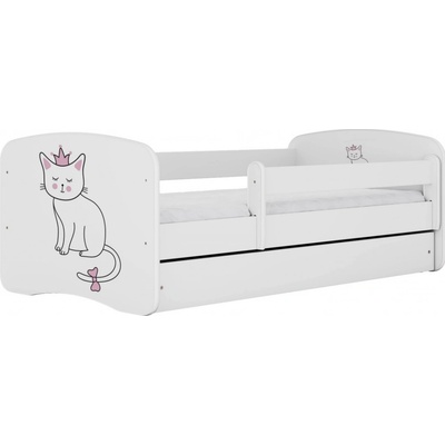 Kocot kids Babydreams kočka bílá bez šuplíků bez matrace