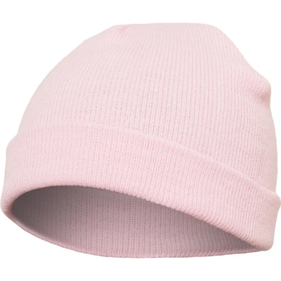 Urban Classics Шапка бийни в светлорозов цвят Heavyweight Beanie UB-1500KC-00582 - Розов, размер one size