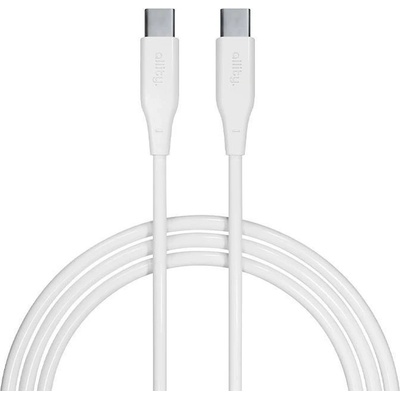 Allity AUC-02 USB-C/USB-C, 2m, bílý